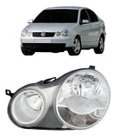 Farol Polo 2003 2004 2005 2006 Cromado Le