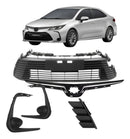 Kit Grade Superior Central + Laterias Corolla 2020 Até 2024