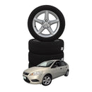 JOGO RODA LIGA FORD FOCUS 2012 A 2014 5X108 ARO 16 ORIGINAL