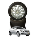 JOGO RODA LIGA GM CRUZE 2012 A 2016 ARO17 5X105 ORIGINAL